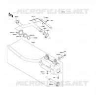 &Eacute;CHAPPEMENT pour Kawasaki KLF300 1992