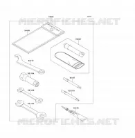 OUTIL UTILISATEUR pour Kawasaki KLF300 1992