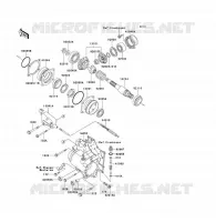 PIGNON CONIQUE AVANT pour Kawasaki KLF300 1992
