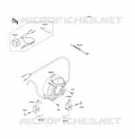 REFROIDISSEMENT pour Kawasaki KLF300 1992