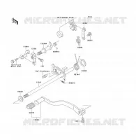 SELECTEUR pour Kawasaki KLF300 1992