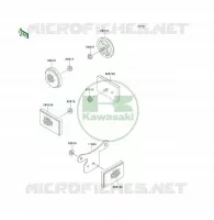 CATADIOPTRES pour Kawasaki KLF300 1994