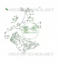 CH&Acirc;SSIS pour Kawasaki KLF300 1994