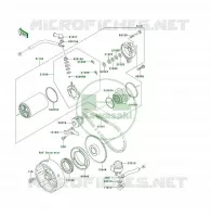 D&Eacute;MARREUR pour Kawasaki KLF300 1994