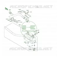 &Eacute;CHAPPEMENT pour Kawasaki KLF300 1994