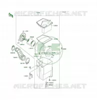 FILTRE A AIR pour Kawasaki KLF300 1994