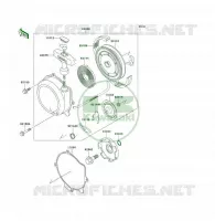 LANCEUR pour Kawasaki KLF300 1994