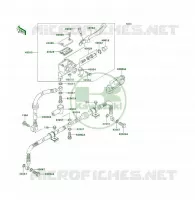 MAITRE CYLINDRE AV pour Kawasaki KLF300 1994
