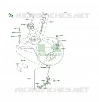 RESERVOIR CARBURANT pour Kawasaki KLF300 1994