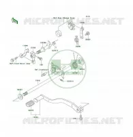 SELECTEUR pour Kawasaki KLF300 1994