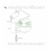 SYSTEME D&acute;ALLUMAGE pour Kawasaki KLF300 1994