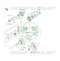 VILEBREQUIN pour Kawasaki KLF300 1994