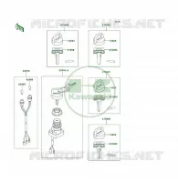 CONTACTEUR pour Kawasaki KLF300 4X4 1989