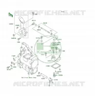 CONTROLE pour Kawasaki KLF300 4X4 1989