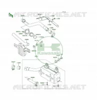 &Eacute;CHAPPEMENT pour Kawasaki KLF300 4X4 1989
