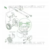 G&Eacute;N&Eacute;RATEUR pour Kawasaki KLF300 4X4 1989