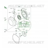 LANCEUR pour Kawasaki KLF300 4X4 1989