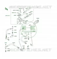 MAITRE CYLINDRE AV pour Kawasaki KLF300 4X4 1989