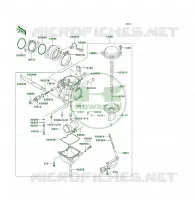 CARBURATEUR pour Kawasaki KLF300 4X4 1989
