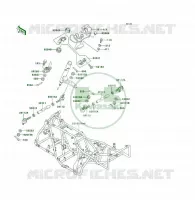CH&Acirc;SSIS pour Kawasaki KLF300 4X4 1989