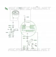 COMPTEURS pour Kawasaki KLF300 4X4 1989