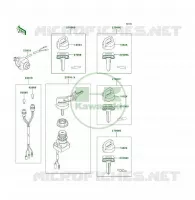 CONTACTEUR pour Kawasaki KLF300 4X4 1989
