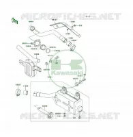 &Eacute;CHAPPEMENT pour Kawasaki KLF300 4X4 1989