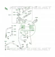 MAITRE CYLINDRE AV pour Kawasaki KLF300 4X4 1989