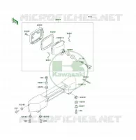 OPTIQUE ZGT00A 009976) pour Kawasaki KLF300 4X4 1989
