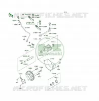 POMPE A HUILE pour Kawasaki KLF300 4X4 1989