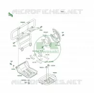PROTECTION pour Kawasaki KLF300 4X4 1989