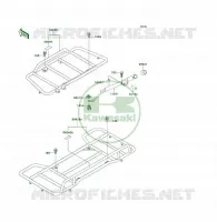 SUPPORT pour Kawasaki KLF300 4X4 1989