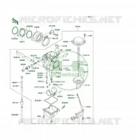 CARBURATEUR pour Kawasaki KLF300 4X4 1992