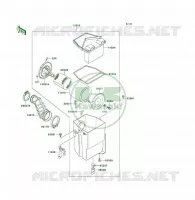 FILTRE A AIR pour Kawasaki KLF300 4X4 1992