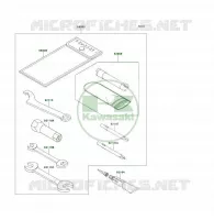OUTIL UTILISATEUR pour Kawasaki KLF300 4X4 1992