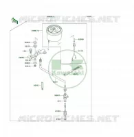 PIECE EN OPTION(COMPTEUR) pour Kawasaki KLF300 4X4 1992