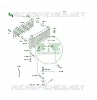 RADIATEUR pour Kawasaki KLF300 4X4 1992