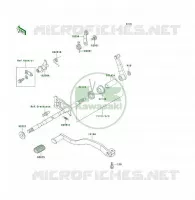 SELECTEUR pour Kawasaki KLF300 4X4 1992