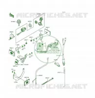 CONTACTEUR pour Kawasaki KSF250 1997