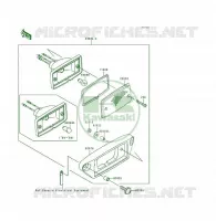 FEUX ARRI&Egrave;RE(S) pour Kawasaki KSF250 1997