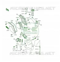 FILTRE A AIR pour Kawasaki KSF250 1997