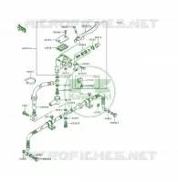 MAITRE CYLINDRE AV pour Kawasaki KSF250 1997