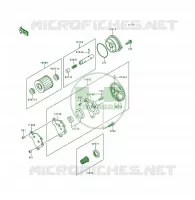 POMPE A HUILE pour Kawasaki KSF250 1997