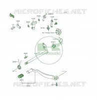 SELECTEUR pour Kawasaki KSF250 1997