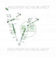 SOUPAPE pour Kawasaki KSF250 1997