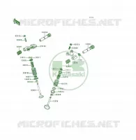 SOUPAPE pour Kawasaki KSF250 1998