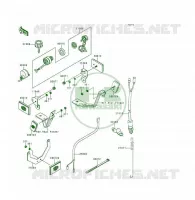 CONTACTEUR pour Kawasaki KSF250 1999
