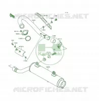 &Eacute;CHAPPEMENT pour Kawasaki KSF250 1999