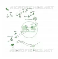 SELECTEUR pour Kawasaki KSF250 1999