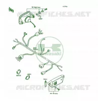 &Eacute;QUIPEMENT ELECTRIQUE pour Kawasaki KSF250 1989